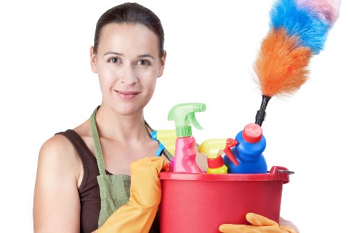 Detailed move-in cleaning service in NW2 focusing on cupboards, floors, and bathrooms