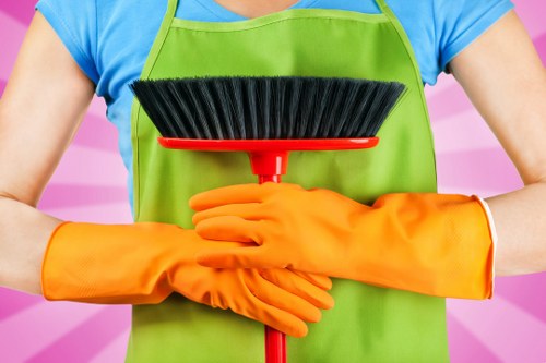 Post-build dust removal and detailed cleaning in an NW2 home