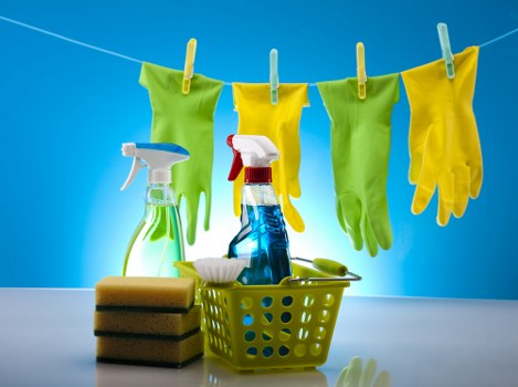 Sustainable carpet cleaning equipment and reusable supplies