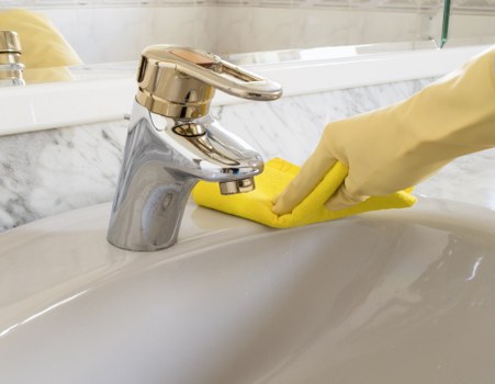 Upholstery cleaning equipment used in an NW2 residence